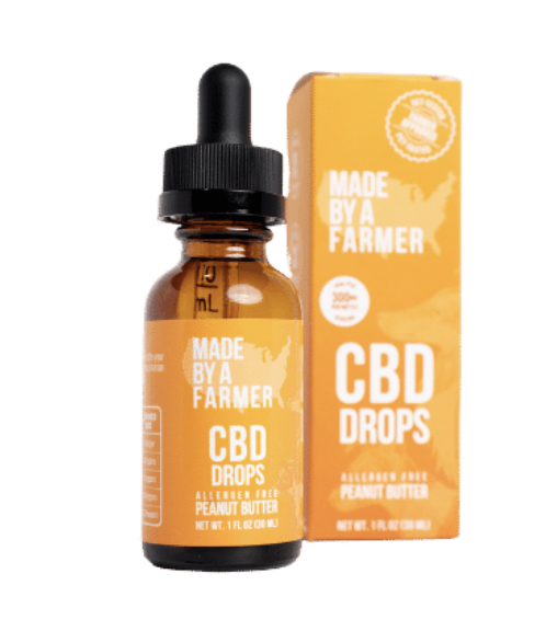 Photograph of product: Made By A Farmer | CBD Pet Drops - 300mg - Peanut Butter