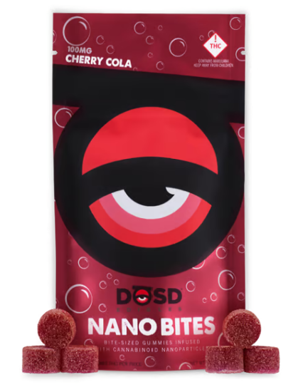 Photograph of product: DOSD - Nano Gummies Cherry Cola - 100mg