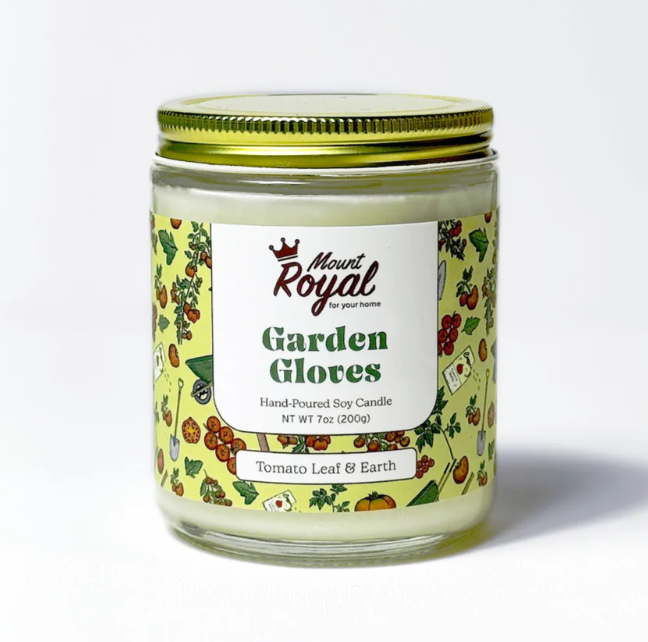 Photograph of product: Mount Royal - Garden Gloves Candle
