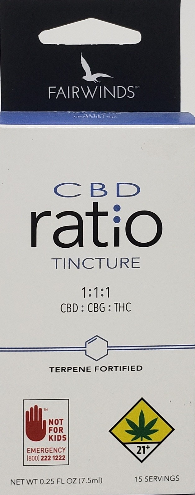 Photograph of product: FW Ratio 1:1:1 Tincture 0.25oz