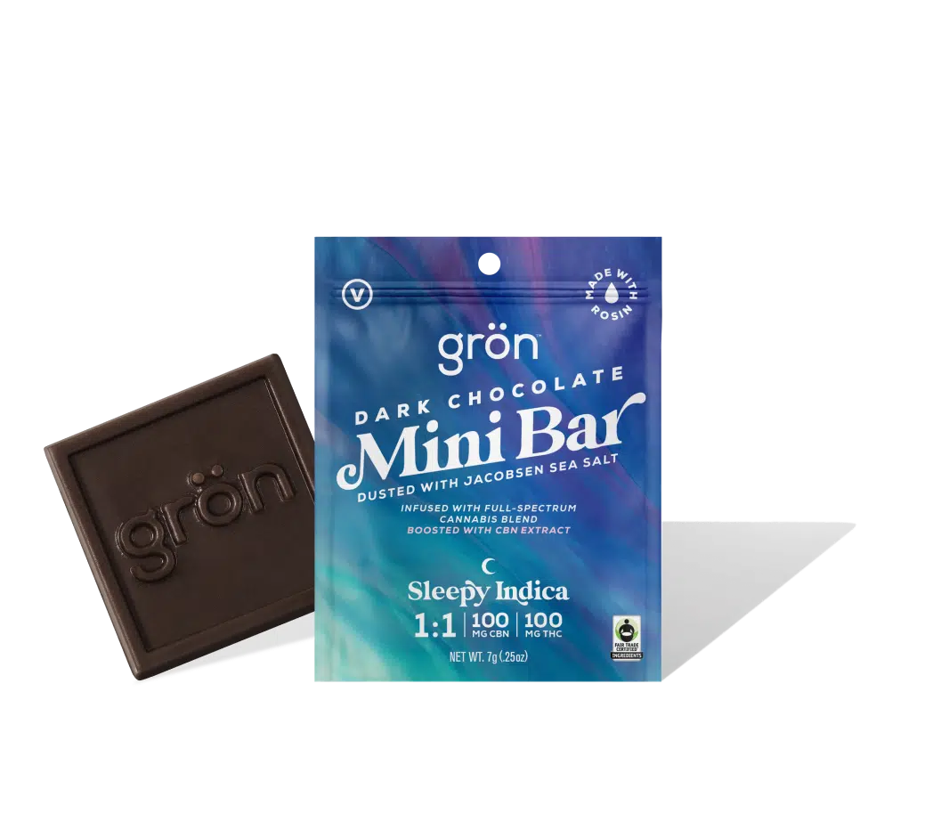 Photograph of product: Dark Chocolate 1:1 CBN:TH-oui Mini Bar