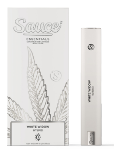 Photograph of product: Sauce Essentials White Widow Hybrid Live Resin AIO Vape 1g
