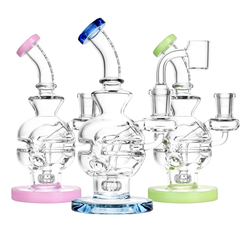 Photograph of product: Pulsar Mini Egg Dab Rig | 7" | 14mm F | Colors Vary