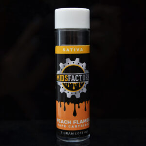 Photograph of product: Mids Factory - Peach Flambe - Sativa Cartridge