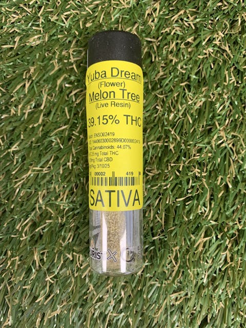 Photograph of product: YUBA DREAM 1.5G - INFUSED PREROLL - 