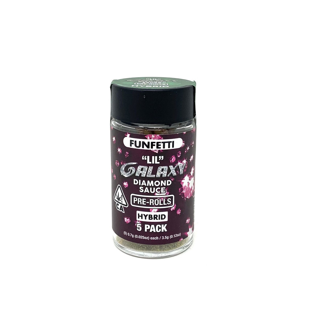 Photograph of product: Galaxy Diamond: Lil Funfetti 5pk