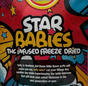 Photograph of product: Hey Captain | Freeze Dried | Star Babies (200mg)