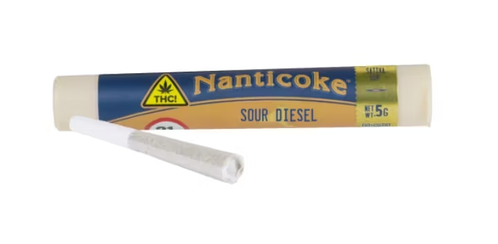 Photograph of product: Nanticoke | Sour Diesel | Joint | 0.5g