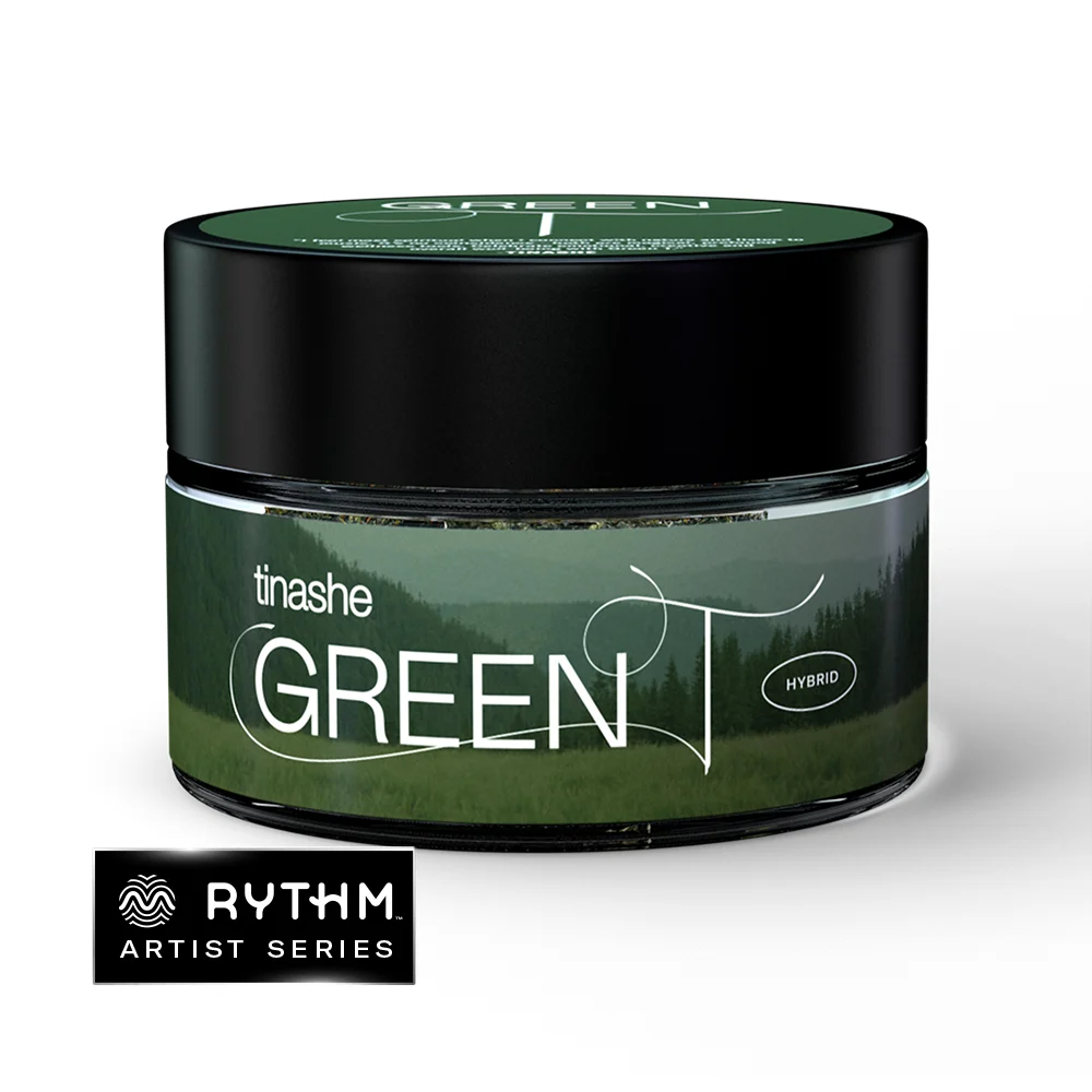 Photograph of product: Rythm Green T - Artist Series By Tinashe - - Pre-Packed - 3.5g