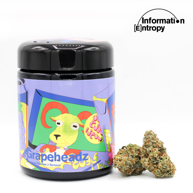 Photograph of product: Information Entropy Grapeheadz Jars - 14g
