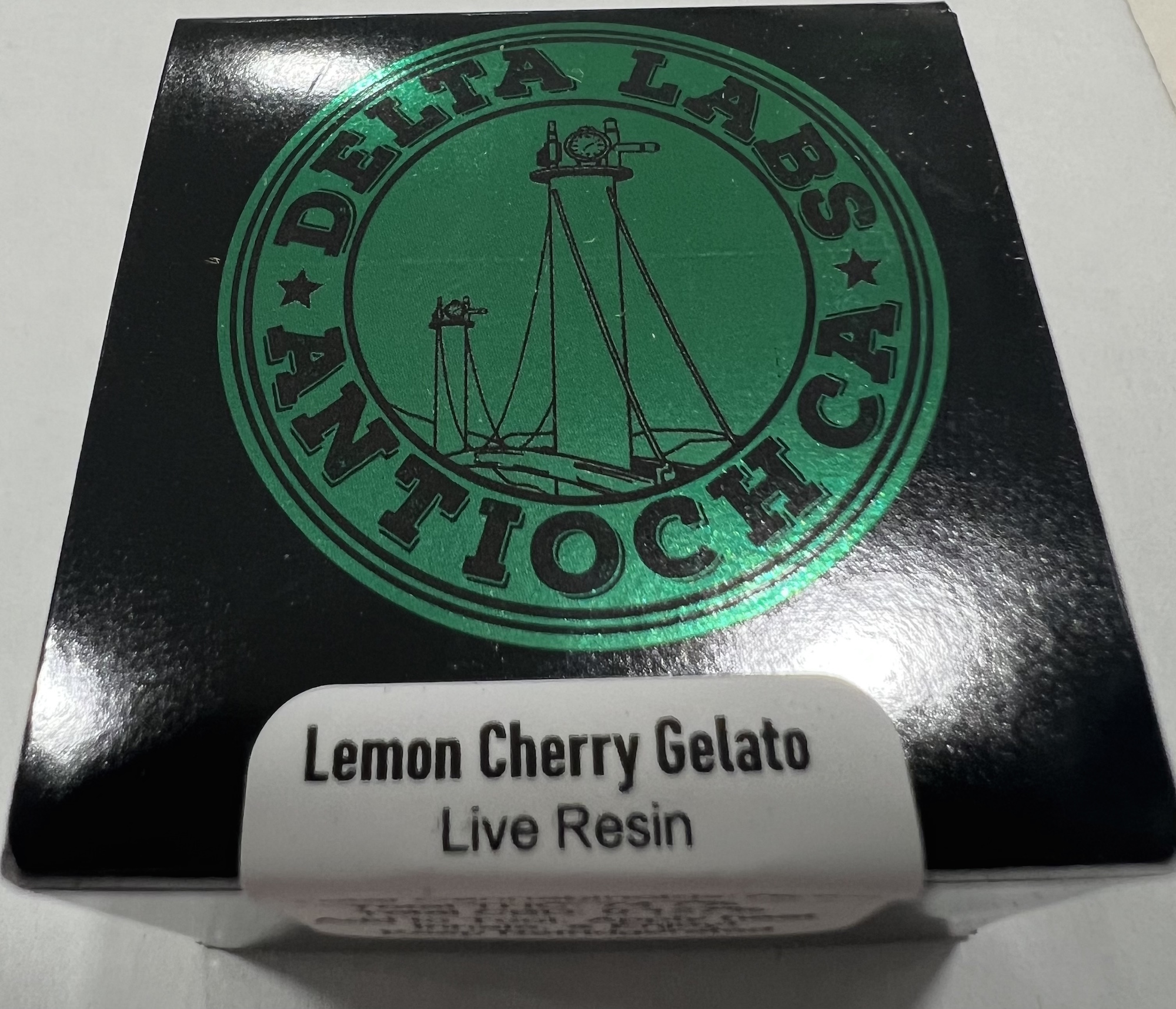 Photograph of product: Delta Family Farms | Lemon Cherry Gelato | Live Resin | 1G
