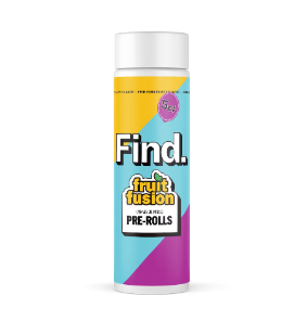 Photograph of product: Fruit Fusions Rubberband 2pk Infused Prerolls - Guava