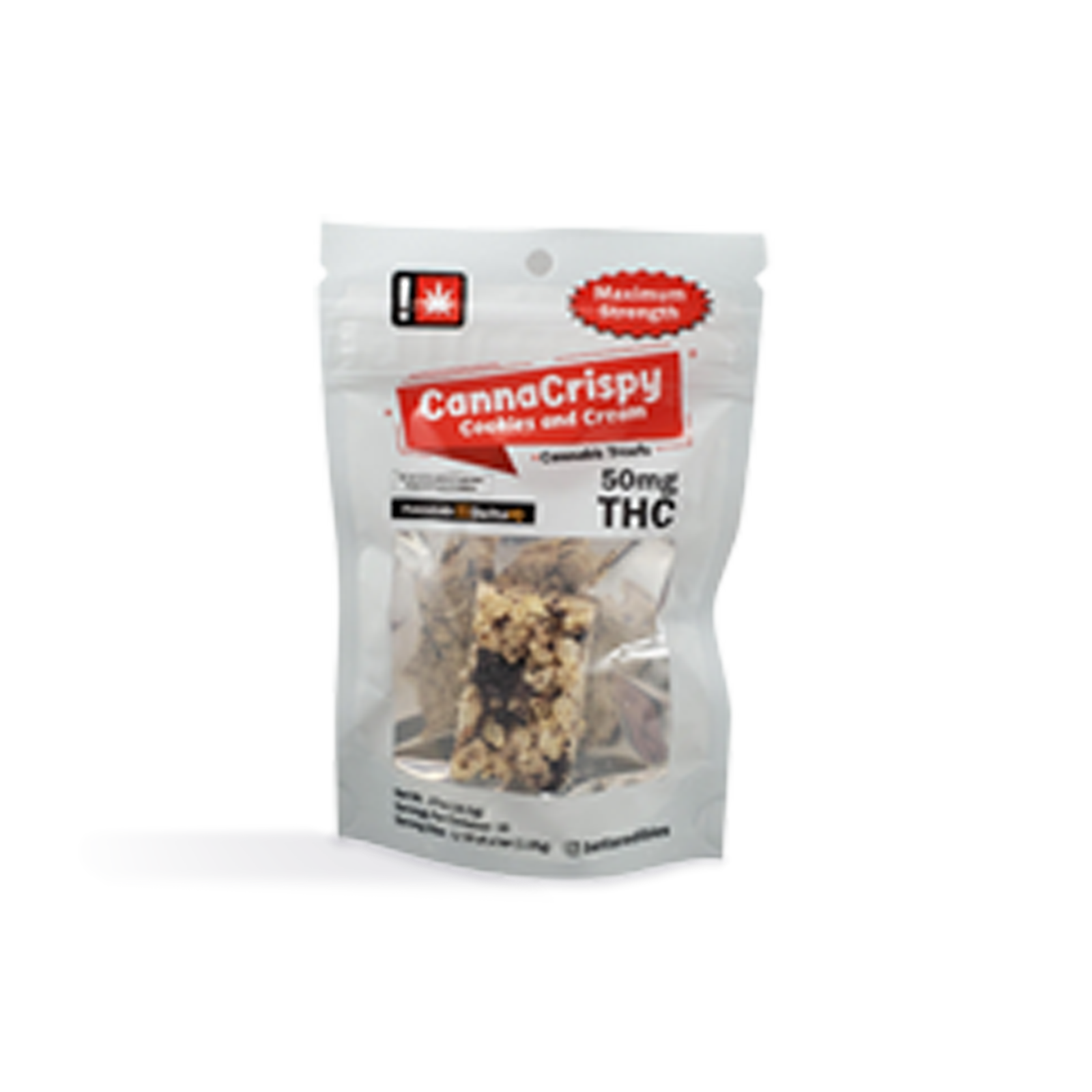 Photograph of product: Cookies And Cream CannaCrispy