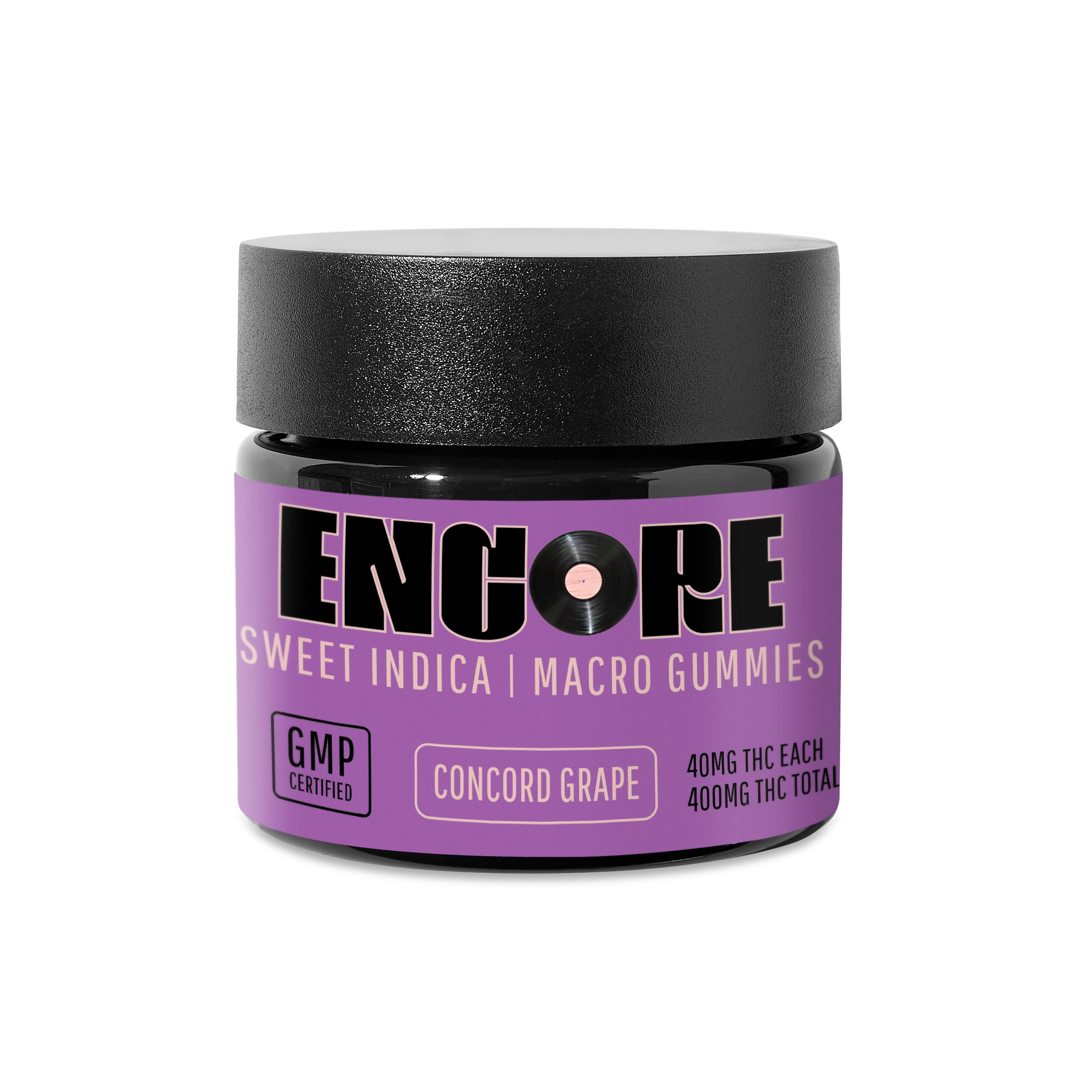 Photograph of product: Encore | Concord Grape | RSO 10mg Gummies (10pk)