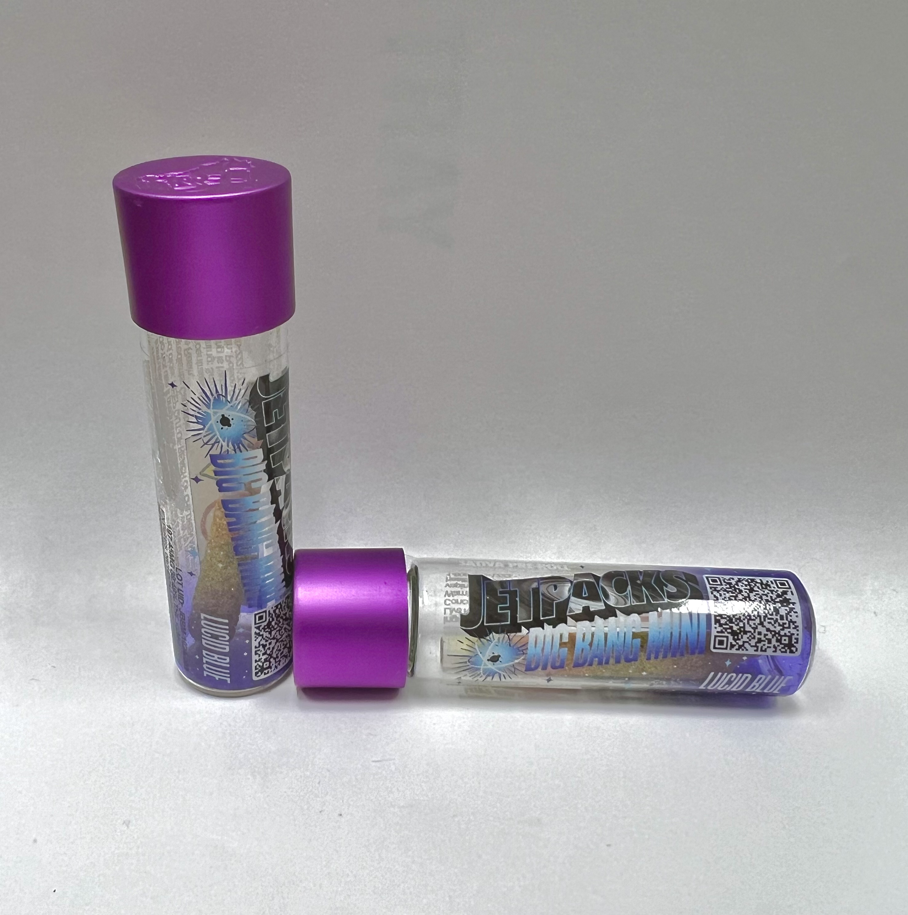 Photograph of product: Jetpacks Big Bang Mini Infused PreRoll - Lucid Blue