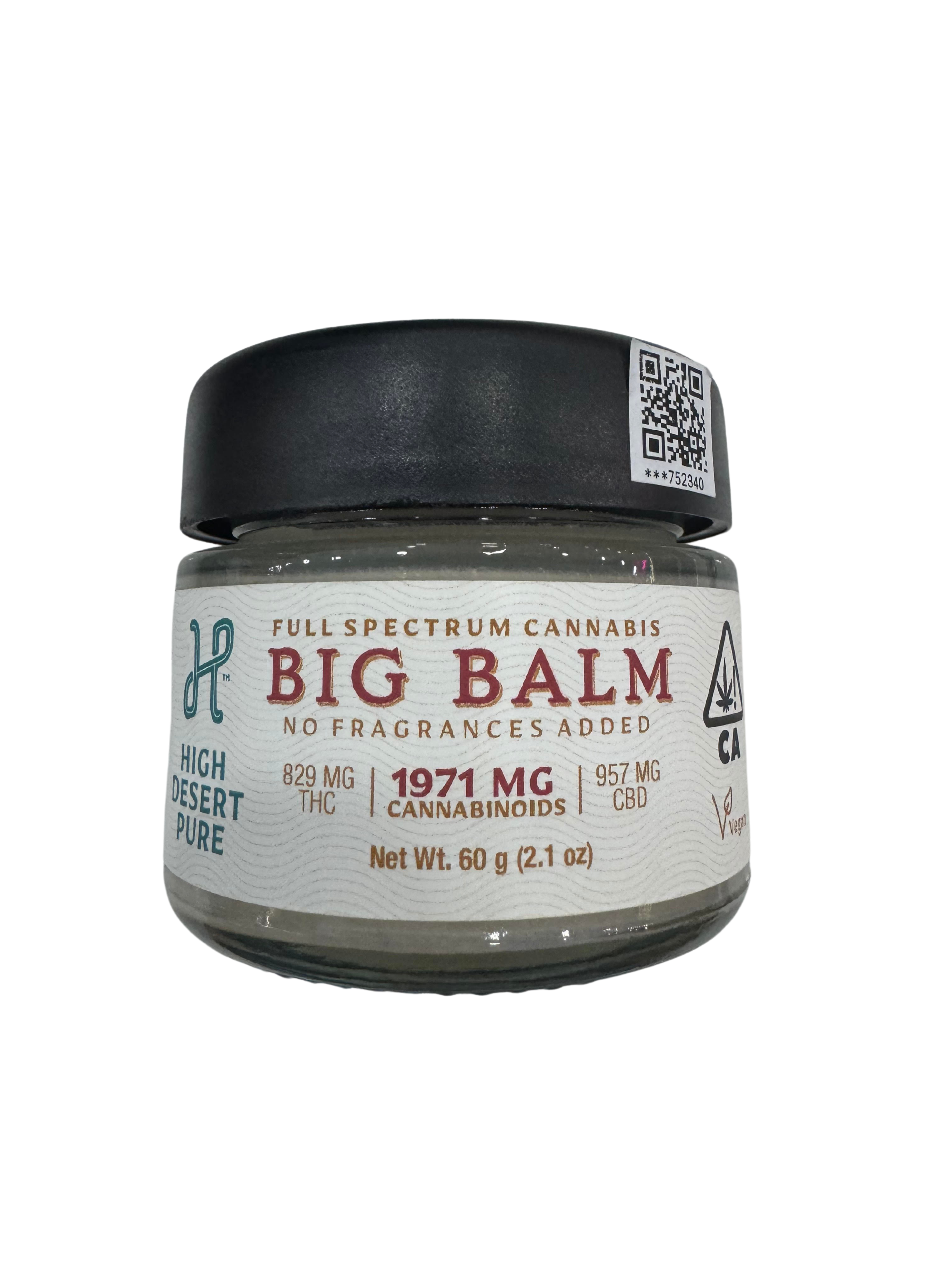 Photograph of product: High Desert Pure Big Balm 829MG