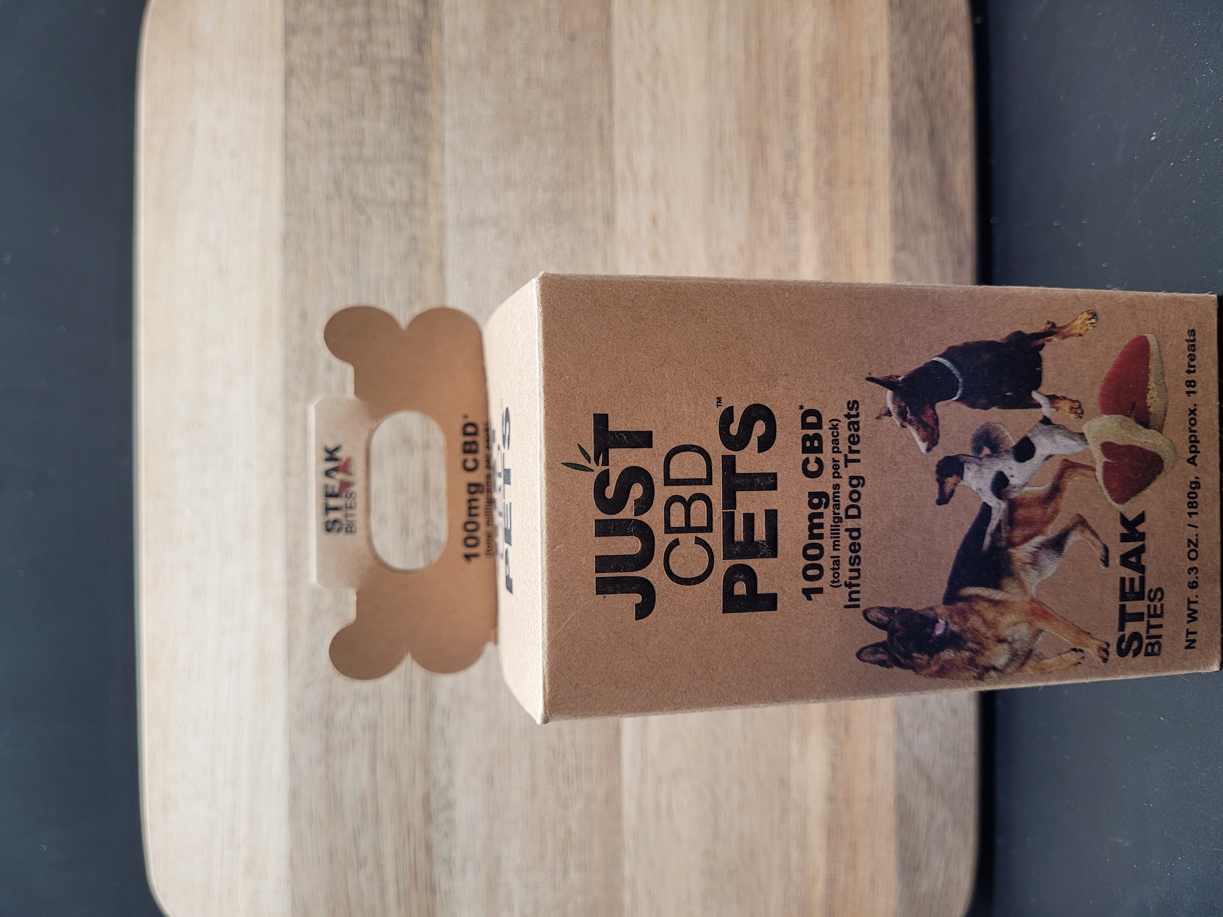 Photograph of Product: JCBD | Steak Bite Pet Treats | 100mg