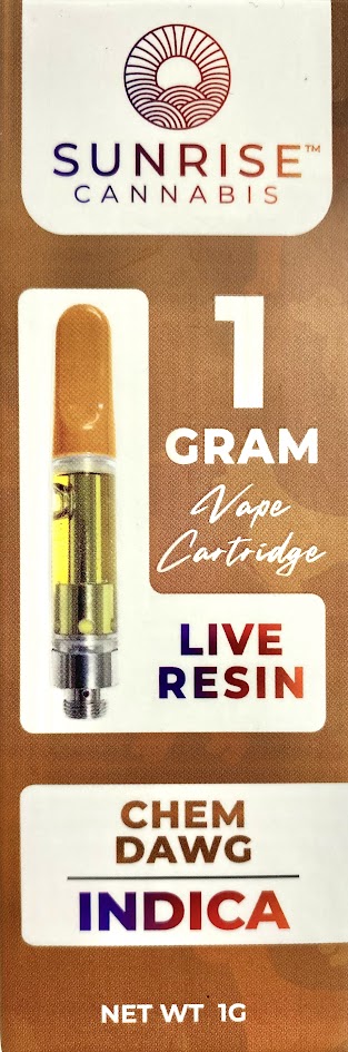 Photograph of product: Chemdawg - Live Resin - Standard 510 Thread
