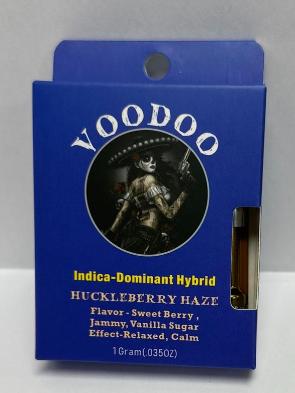 Photograph of product: Voodoo | Huckleberry Haze Live Resin Terpene 510 Cart