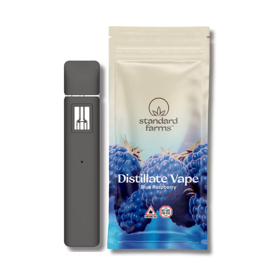 Photograph of product: Standard Farms - Blue Raspberry | 2G Disposable Vape (TAX INCLUDED)