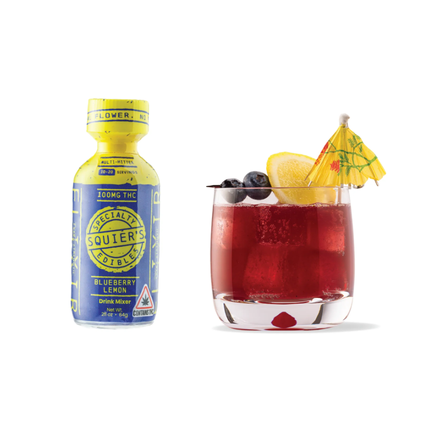 Photograph of product: Tincture | Squier's Elixir | Blueberry Lemon | 500mg