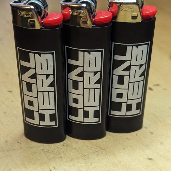 Photograph of product: Local Herb Bic Lighter - 