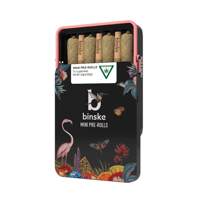 Photograph of product: Binske | Lemonberry Parfait | Mini Pre-Rolls 7PK 3.5g