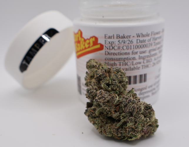 Photograph of product: Blackout Cherries Jar 3.5g (H) 039