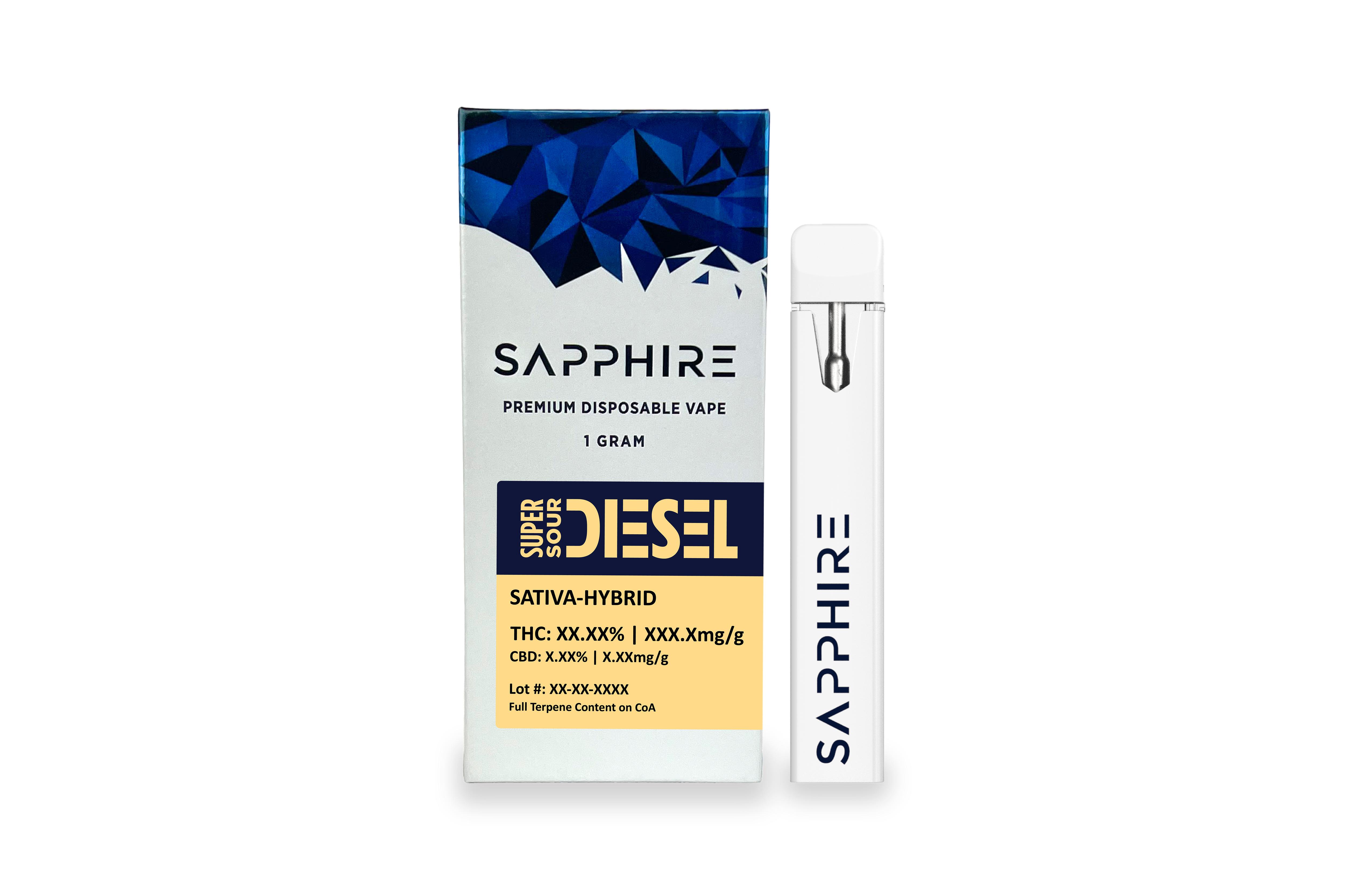 Photograph of Product: Super Sour Diesel | AIO Disposable
