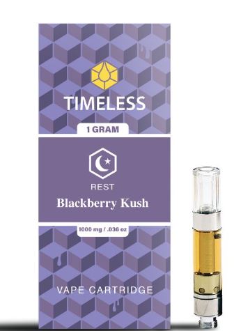 Photograph of product: 510 Cart Blackberry Kush [I] Rest