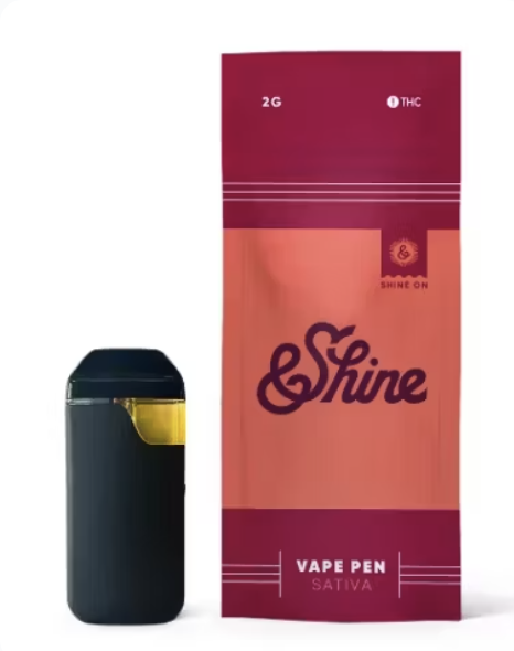 Photograph of product: &Shine l Durban Poison NCD Vape Pen (Disposable) l 2g