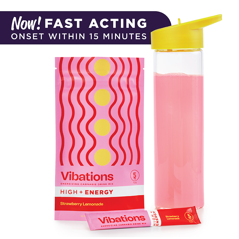 Photograph of product: Vibations | Strawberry Lemonade | 50mg