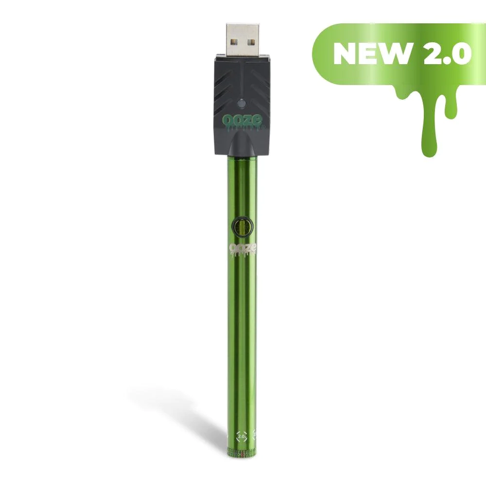 Photograph of product: Ooze Twist Slim Pen 2.0 - Slime Green