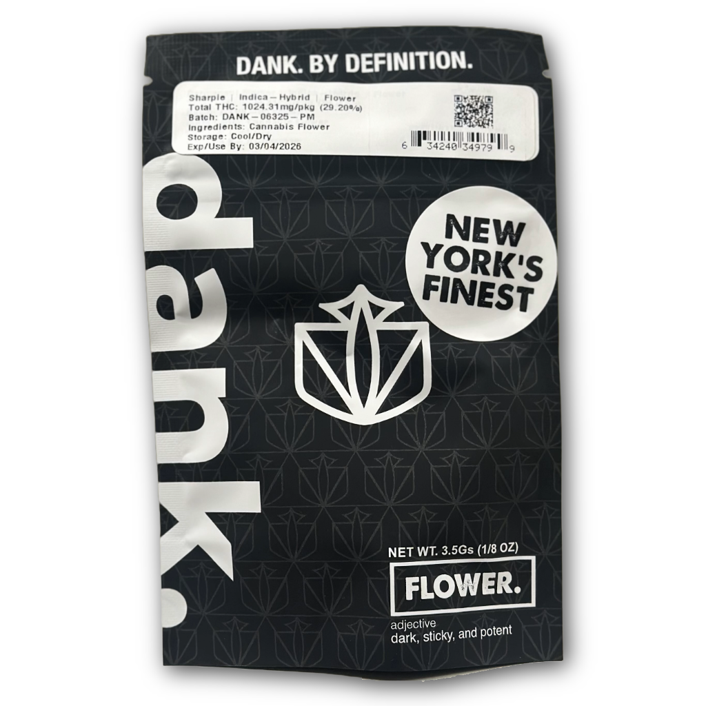 Photograph of Product: Dank | Sharpie | Sungrown Whole Flower - 3.5g