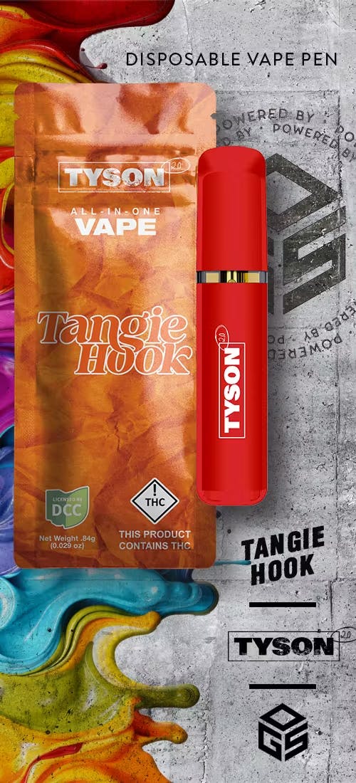 Photograph of product: Tangie Hook Disposable | 1g - 
