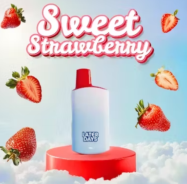 Photograph of product: Later Days Sweet Strawberry Disposable