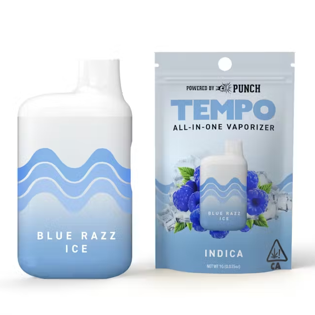 Photograph of product: BLUE RAZZ ICE