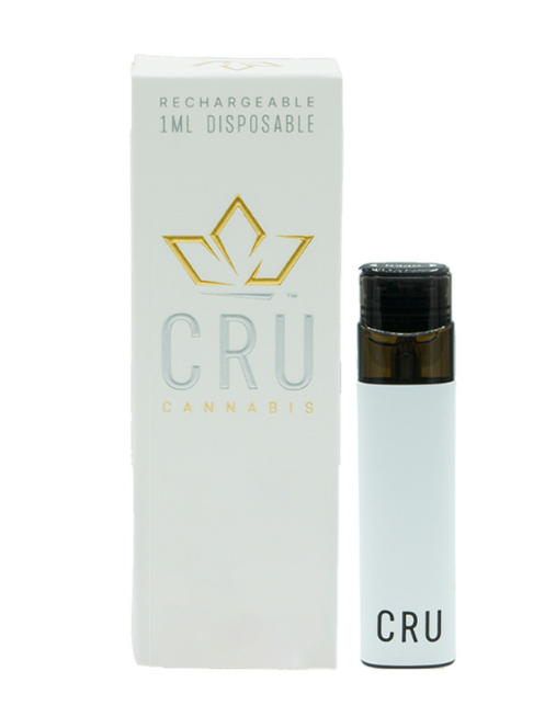 Photograph of product: CRU Purple Haze Live Resin Vape 1g