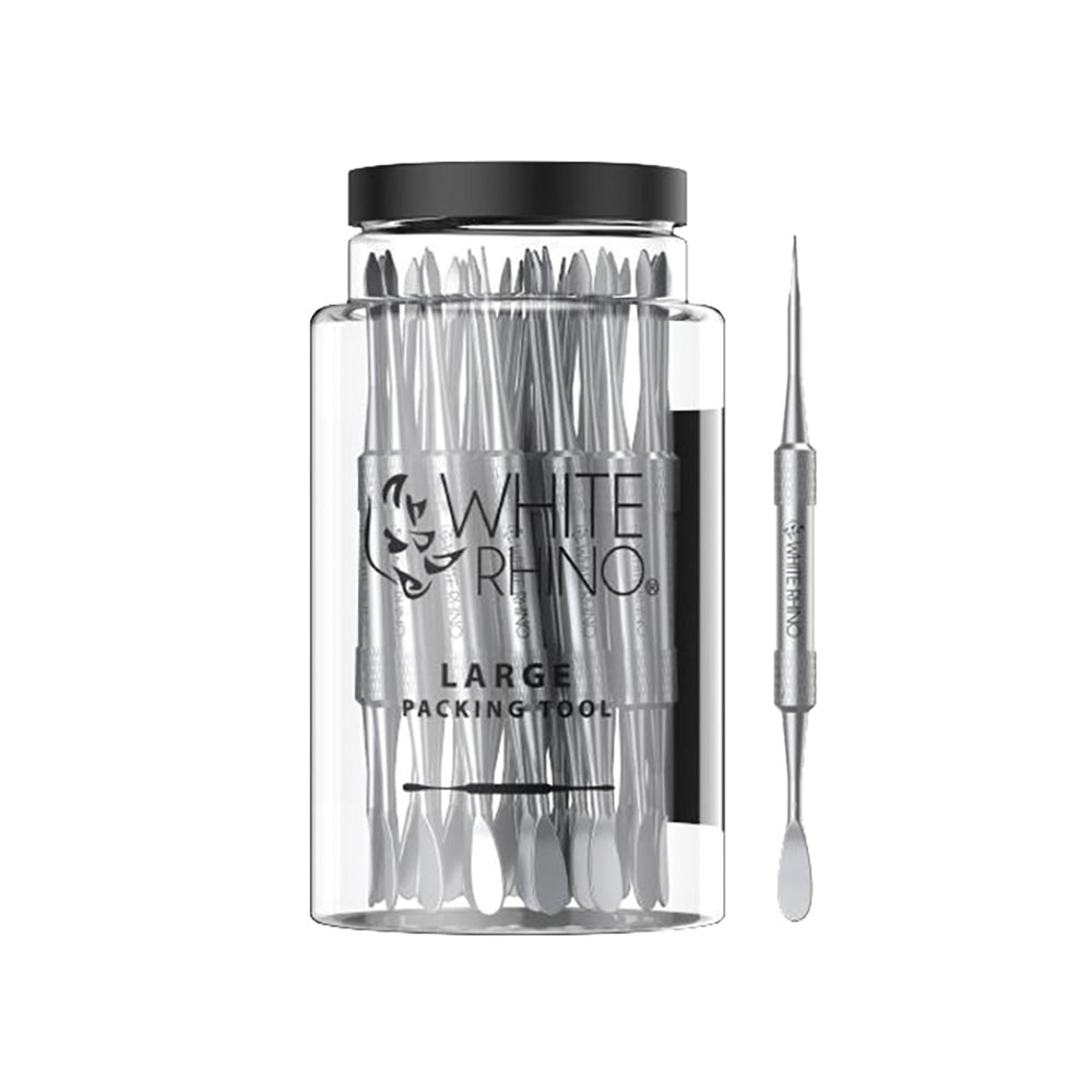 Photograph of product: ACC | White Rhino | Double-Sided Dab Tool | 3.75"|