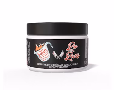 Photograph of product: Benny The Butcher (Black Soprano Family) x Rec Roots | Flower | Benny Batch Oui'd - 3.5g