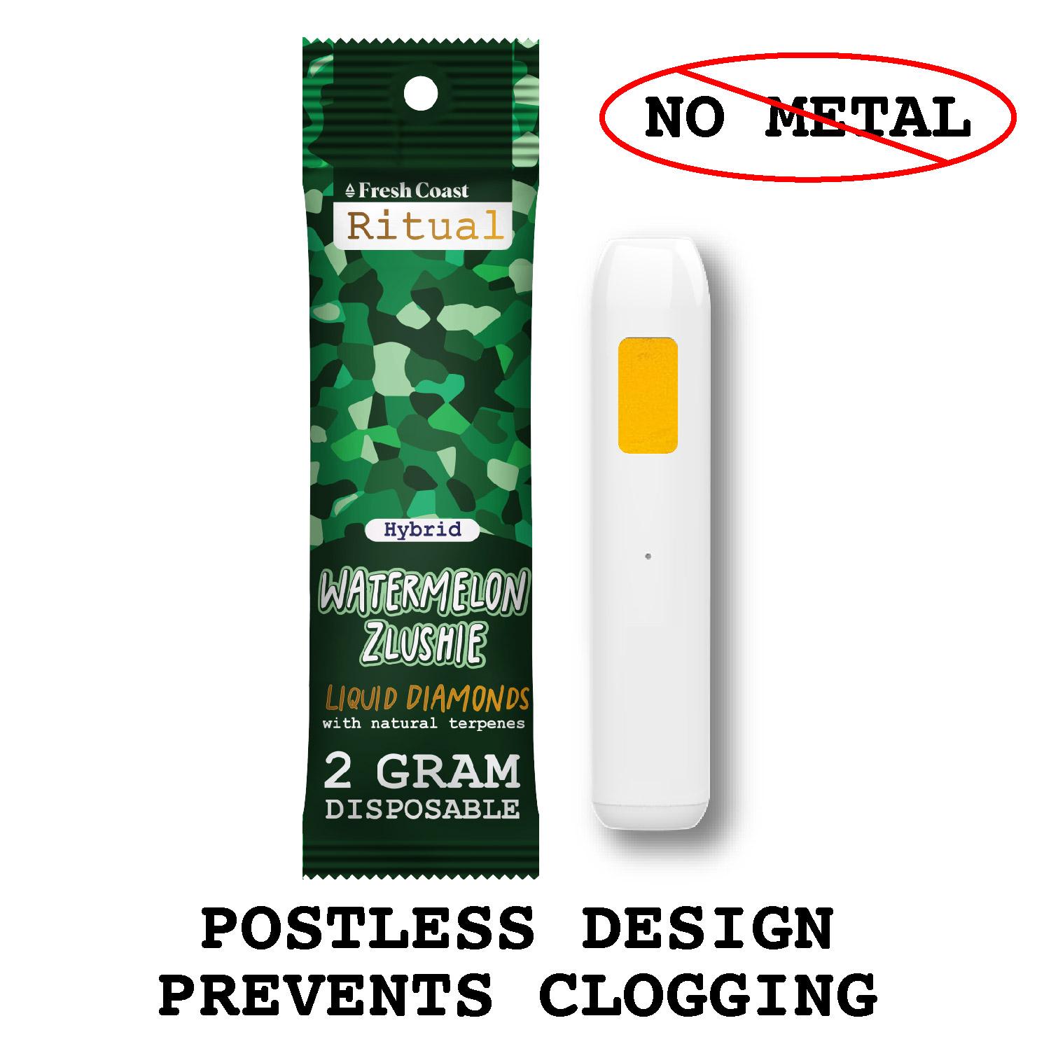 Photograph of product: Fresh Coast Ritual 2G Watermelon Zlushie AIO