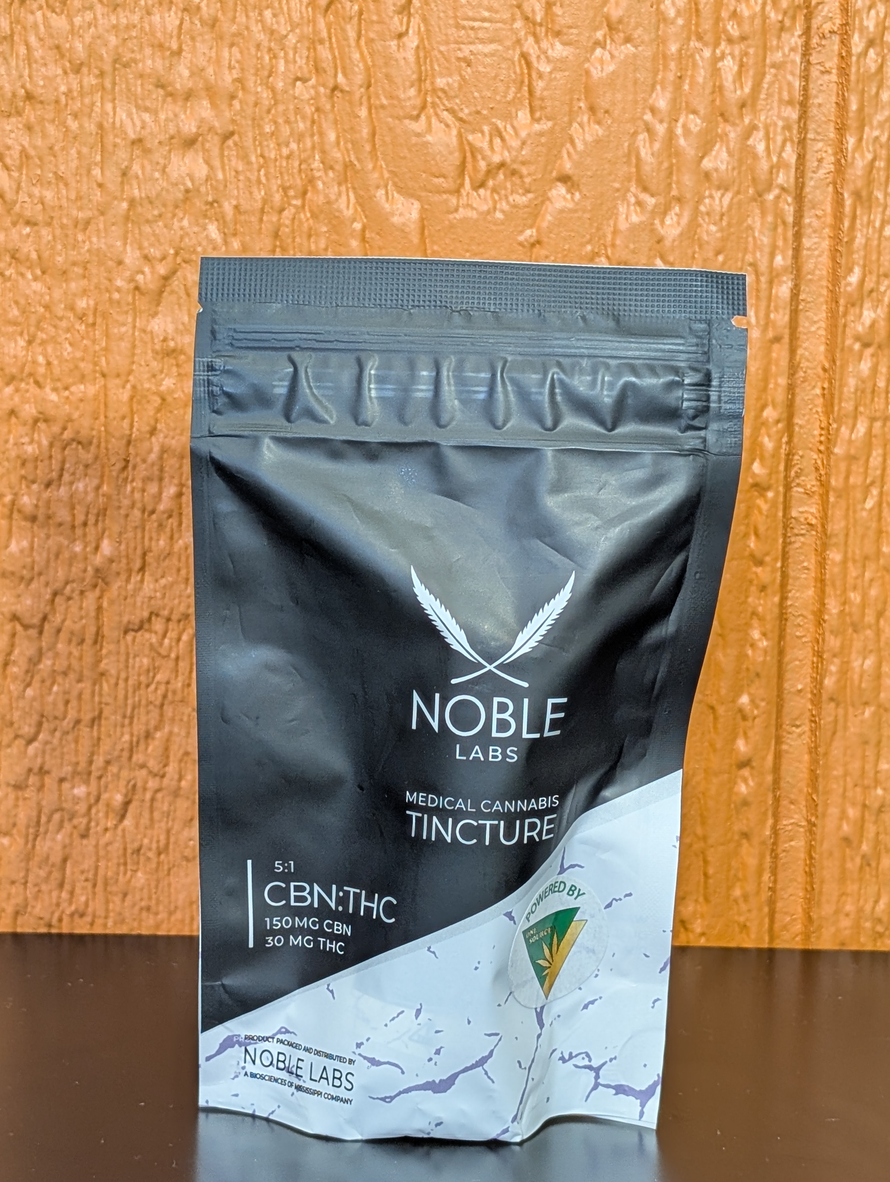 Photograph of product: Noble Labs | 1:5 CBN Tincture | 30MG