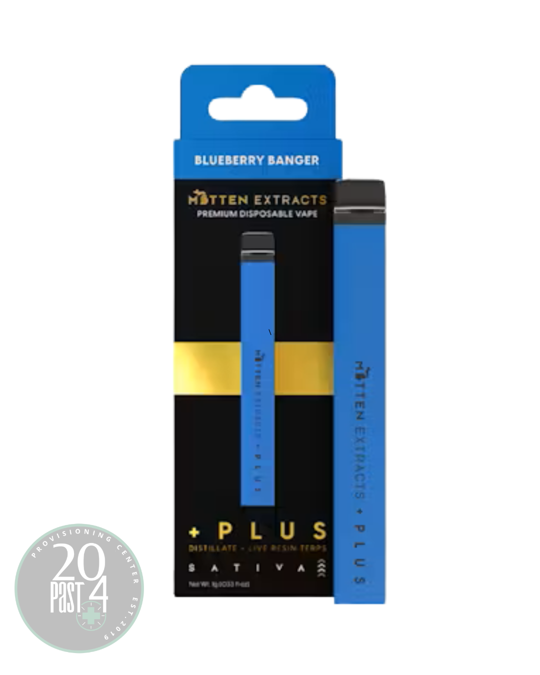 Photograph of Product: Blueberry Banger +PLUS Disposables | 1G