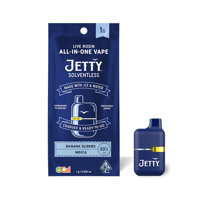 Photograph of product: Banana Sliders Solventless 1g Mini All In One - 