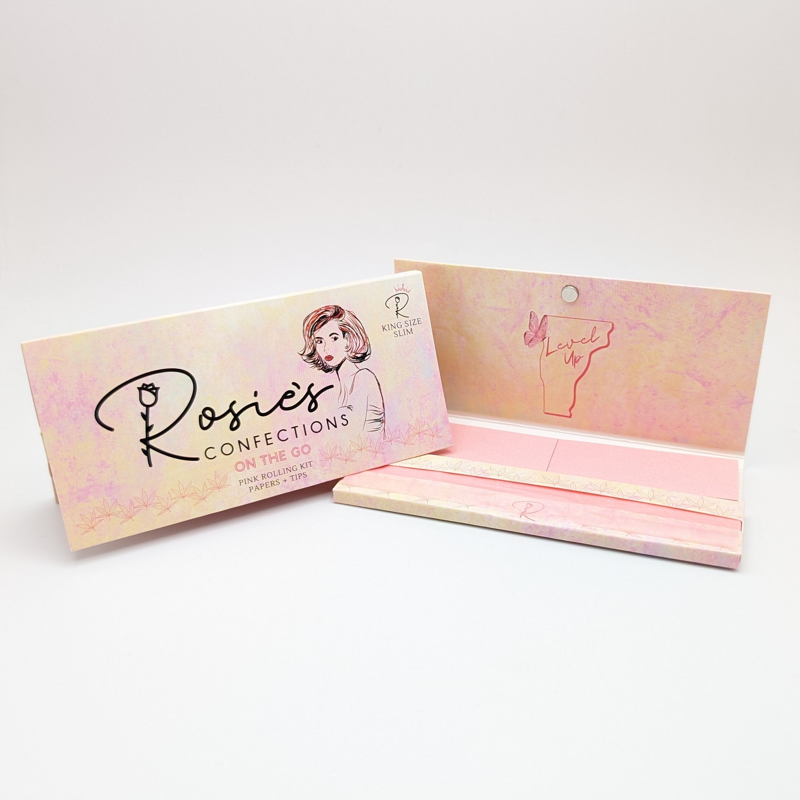 Photograph of Product: Rosie's King Size Rolling Papers with Tips