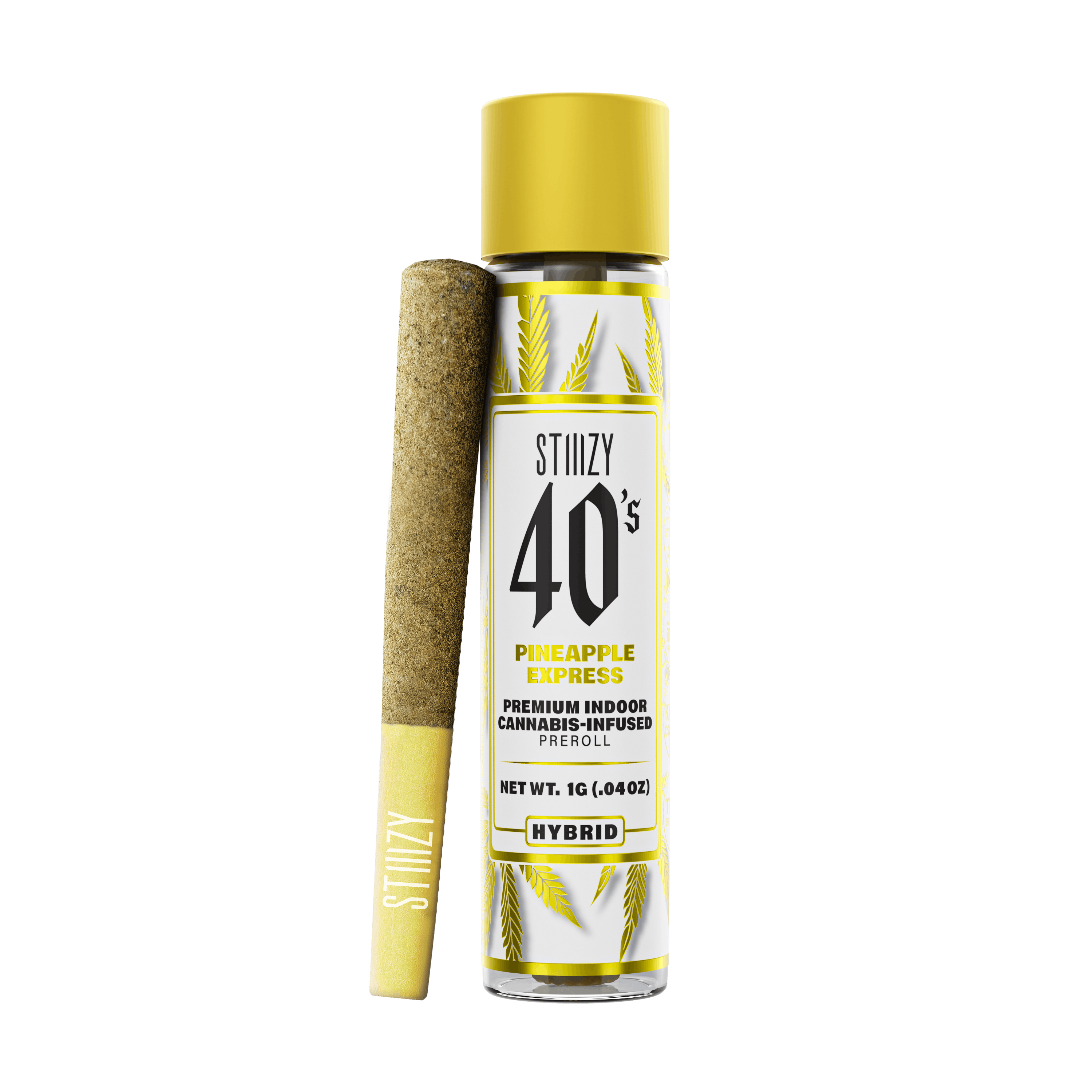Photograph of product: Pineapple Express | 40's Infused Pre-Roll | 1g (H)