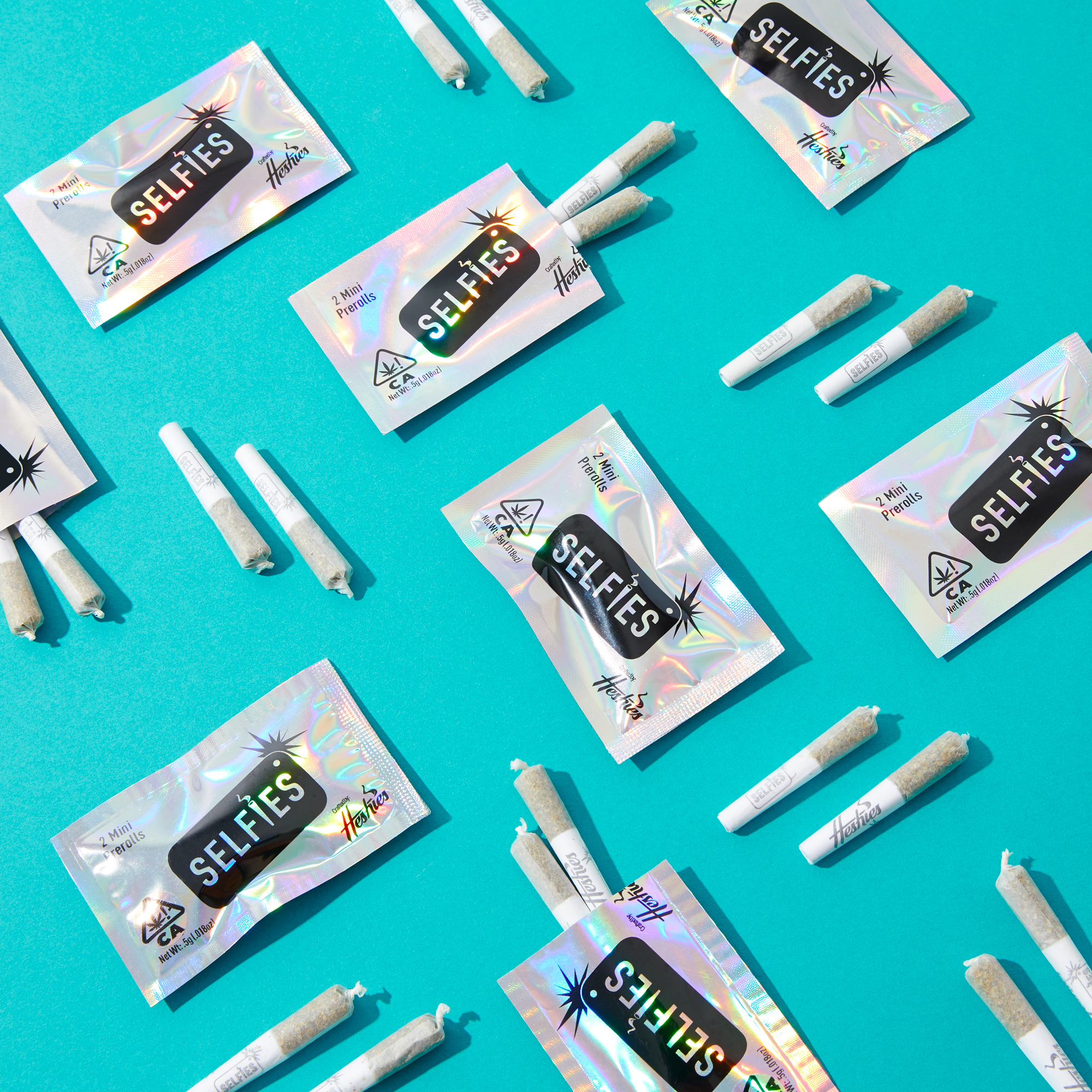 Photograph of product: The Lime Mini Pre-Roll 2-pack | 0.5g
