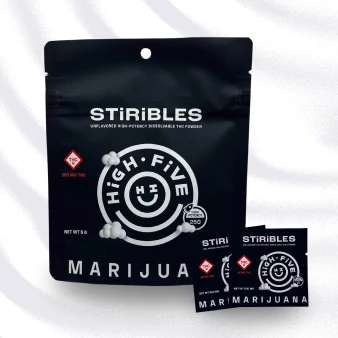 Photograph of product: High Five | STiRiBLES | Unflavored 300mg
