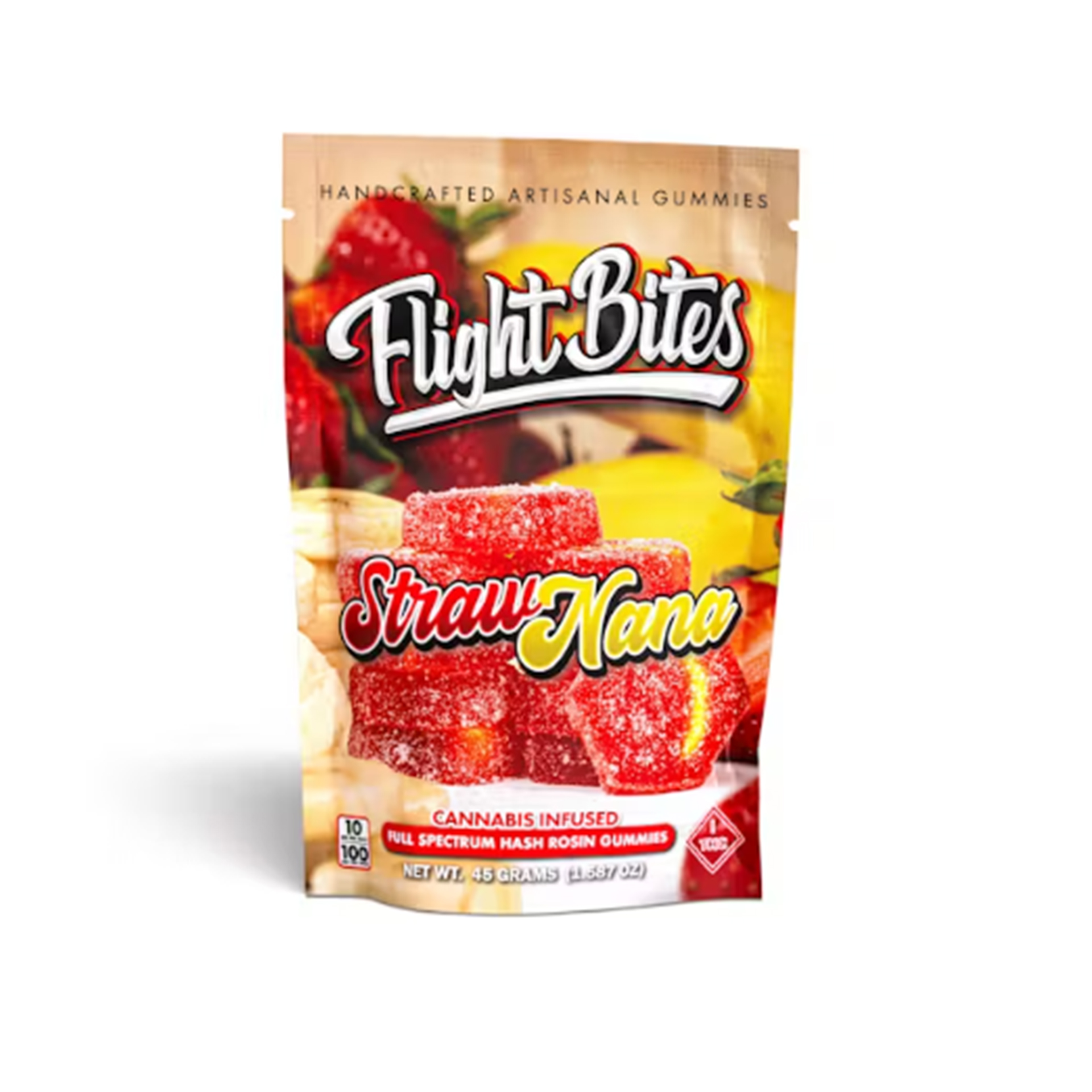 Photograph of product: Rosin Gummies - StrawNana