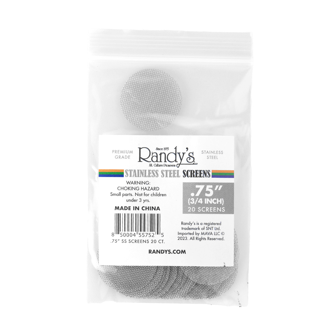 Photograph of product: 0.75" PIPE SCREENS (20PK) - RANDYS